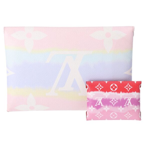 Louis Vuitton Large Kirigami Pochette By the Pool Monogram Escale Pastel - Picture 3 of 9